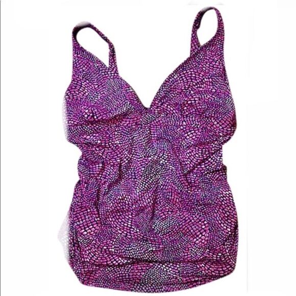 Title Nine Amnesty Haze Tankini - Picture 1 of 4